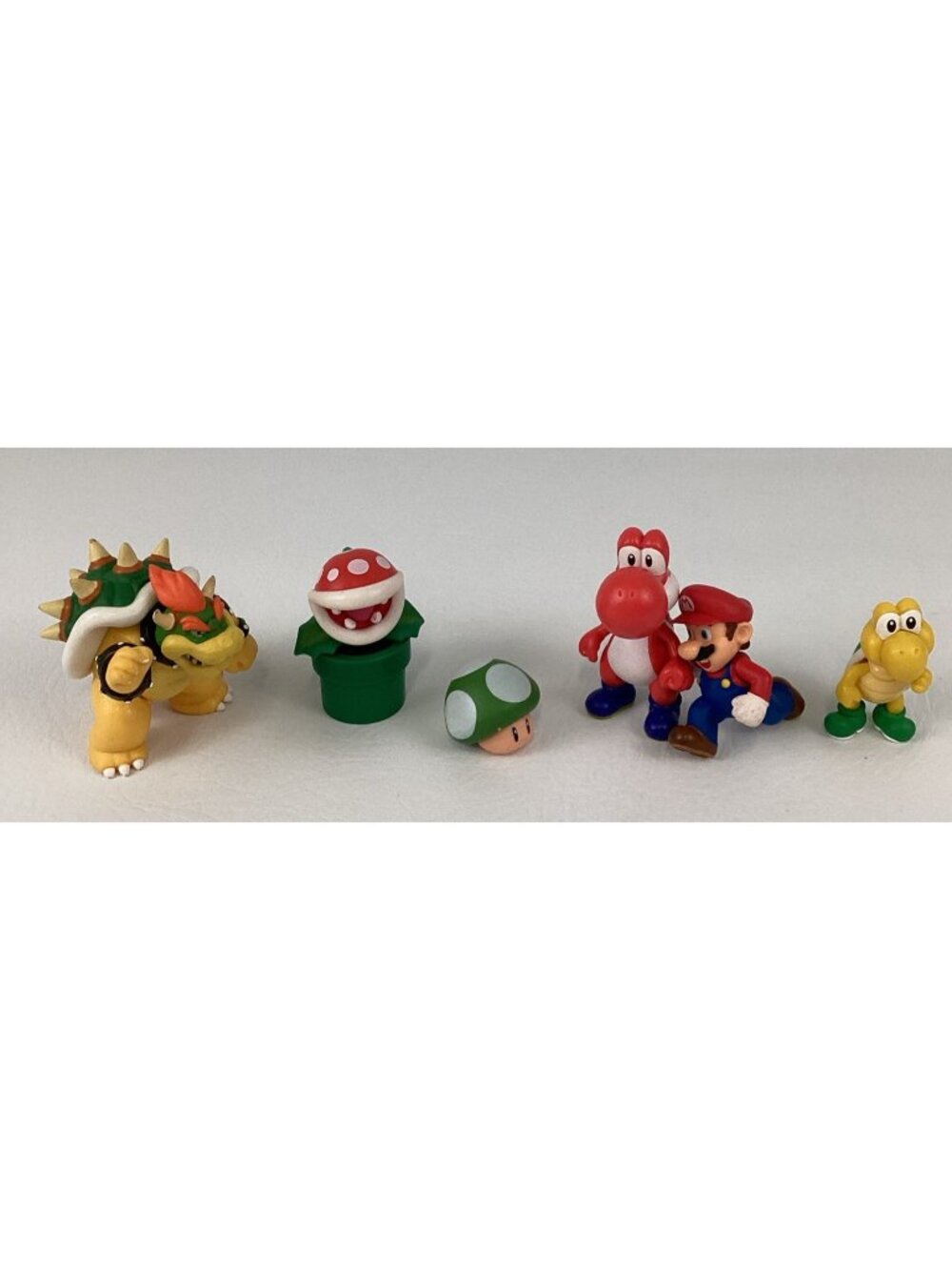 Jakks Super Mario Bros Figures Toys Piranha Plant Koopa Bowser Yoshi Lot 2015